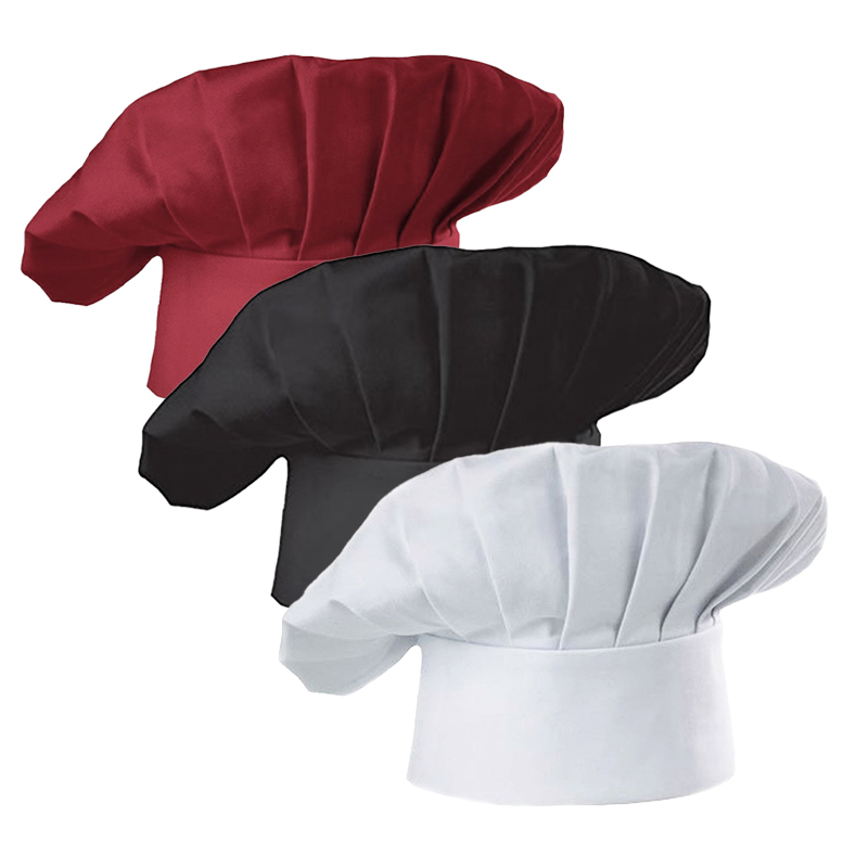 Gaming Kitchen Accessories - 3 szt. Biały kapelusz kucharski o