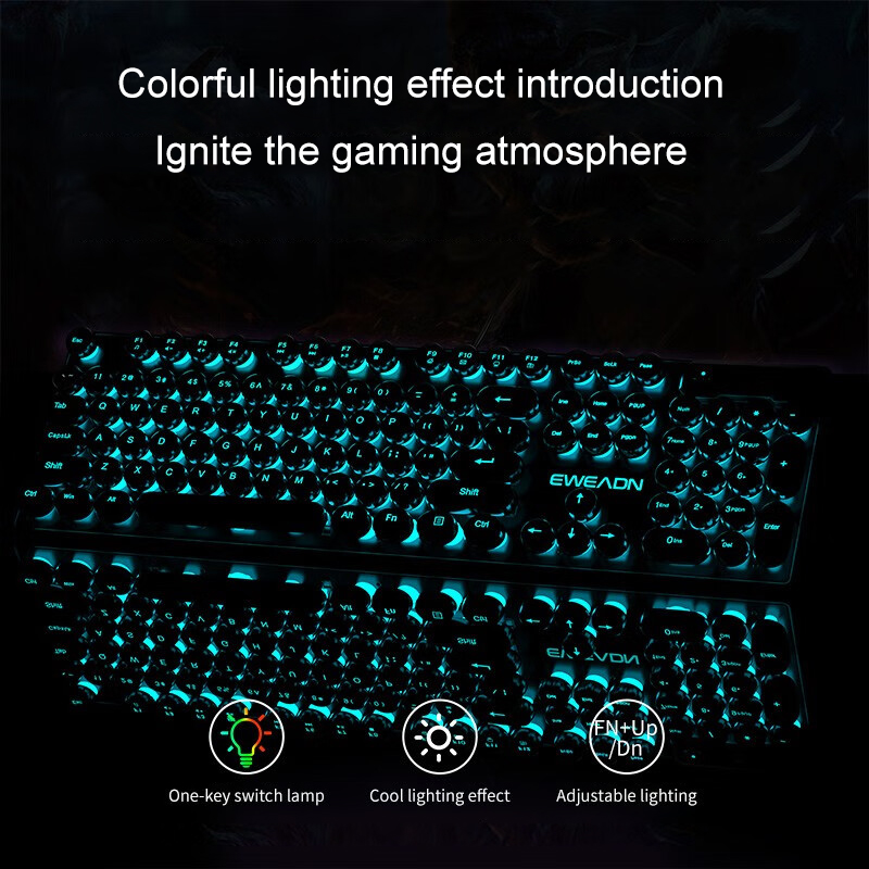 Klawiatura do gier EWEADN typu – Gaming Accessories Keyboards recenzja i cena