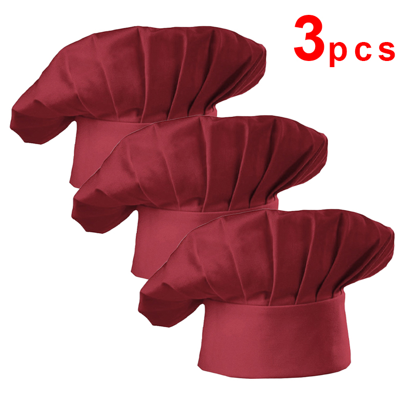 3 szt. Biały kapelusz kucharsk – Gaming Kitchen Accessories recenzja i cena