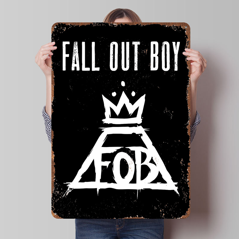 Fall Out Boy Metalowa Tabliczk – Gaming Accessories Boys recenzja i cena