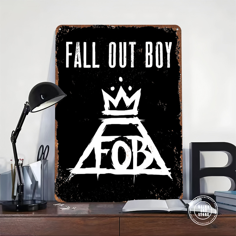 Fall Out Boy Metalowa Tabliczk – Gaming Accessories Boys recenzja i cena