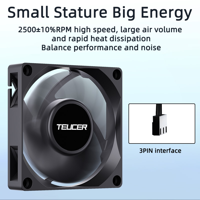 Teucer UT-7015 7cm Wentylator  – Gaming Accessories Storage recenzja i cena
